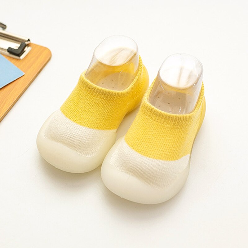 Baby Shoe Socks with Rubber Sole